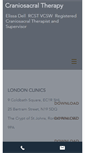 Mobile Screenshot of craniosacraltherapy-roots.com
